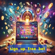 sign up free bet horse racing