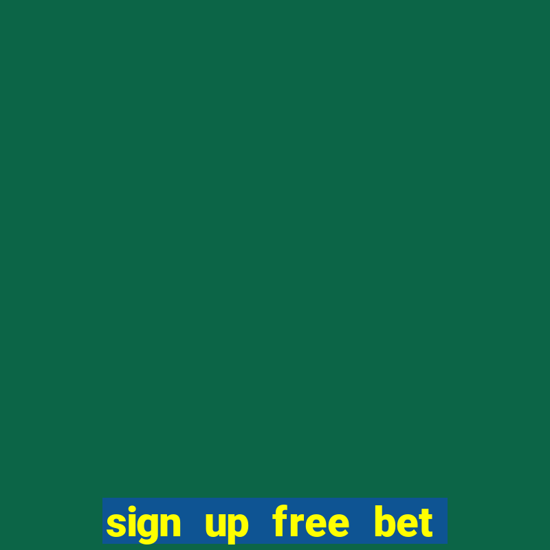 sign up free bet horse racing