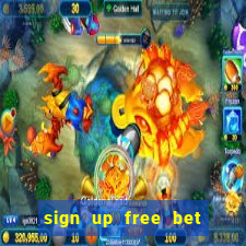 sign up free bet horse racing