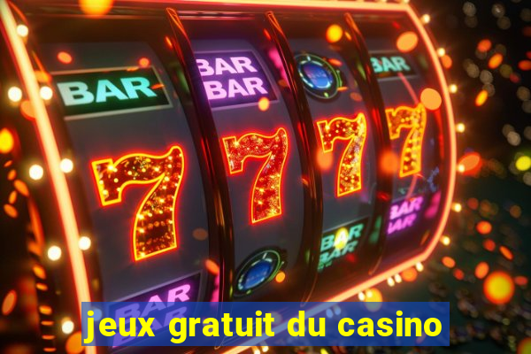 jeux gratuit du casino