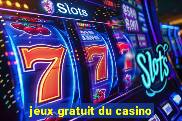 jeux gratuit du casino