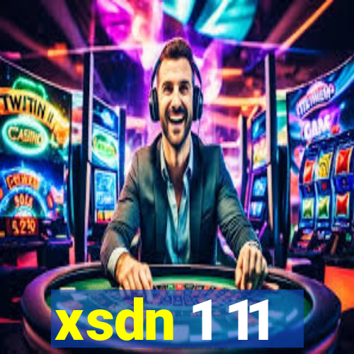 xsdn 1 11