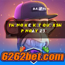 THỐNG KÊ KẾT QUẢ XSHP ngày 23