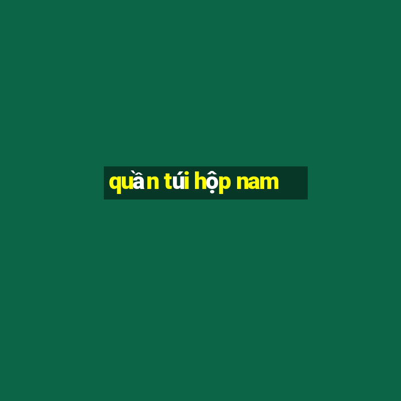 quần túi hộp nam