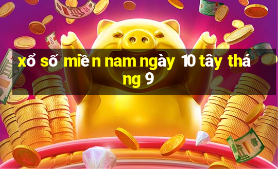 xổ số miền nam ngày 10 tây tháng 9