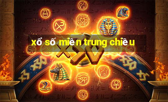 xổ số miền trung chiều