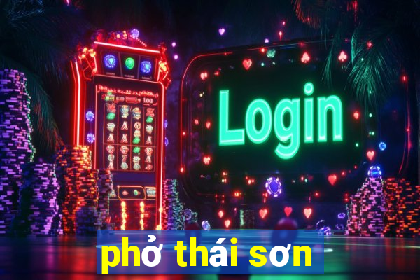 phở thái sơn