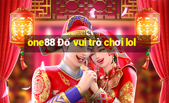 one88 Đố vui trò chơi lol