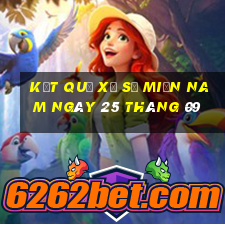 kết quả xổ số miền nam ngày 25 tháng 09