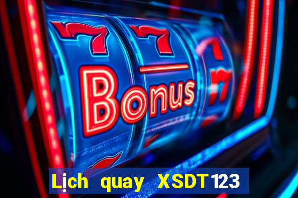 Lịch quay XSDT123 ngày 23