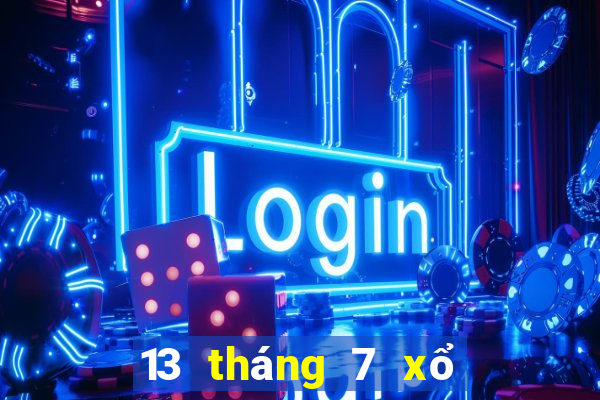 13 tháng 7 xổ số tây ninh