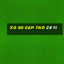 xo so can tho 20 11