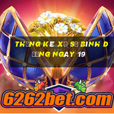 Thống kê Xổ Số bình dương ngày 19