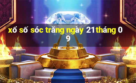 xổ số sóc trăng ngày 21 tháng 09