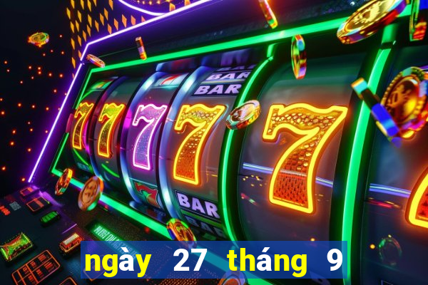 ngày 27 tháng 9 xổ số sóc trăng