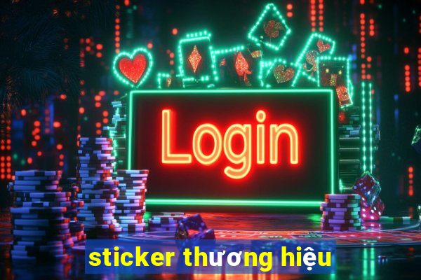 sticker thương hiệu