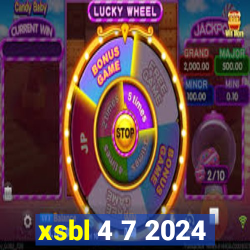 xsbl 4 7 2024