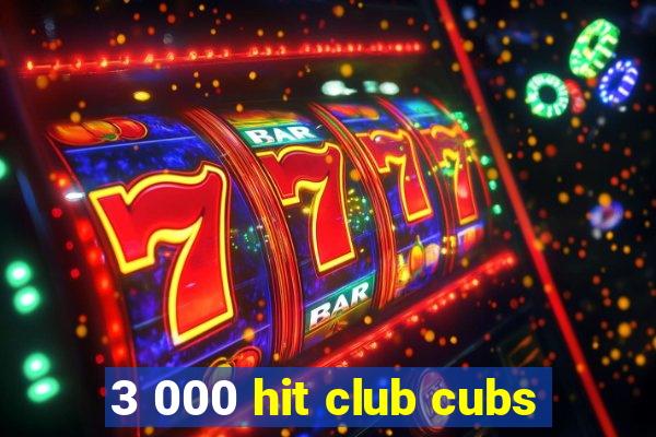 3 000 hit club cubs