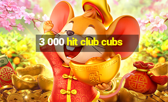 3 000 hit club cubs