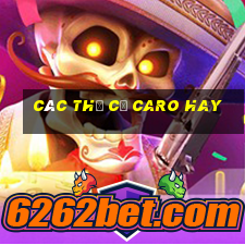 các thế cờ caro hay