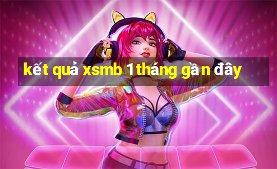 kết quả xsmb 1 tháng gần đây