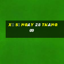 xổ số ngày 28 tháng 09