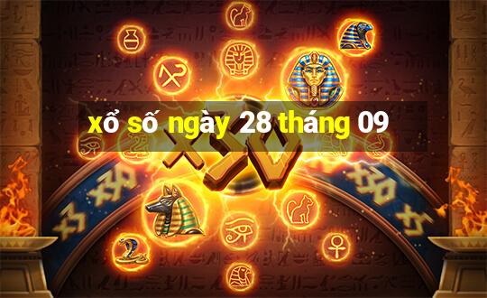 xổ số ngày 28 tháng 09