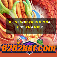 xổ số sóc trăng ngày 12 tháng 7