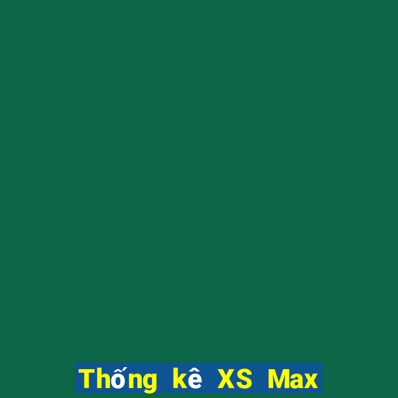 Thống kê XS Max 4D hôm qua