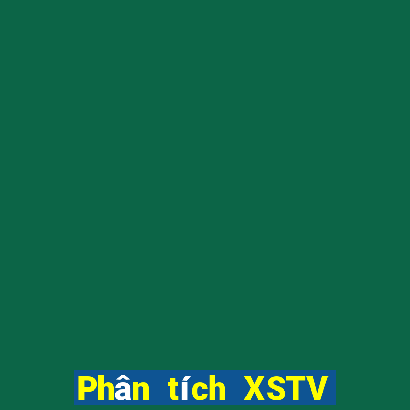 Phân tích XSTV ngày mai