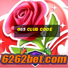 g65 club code