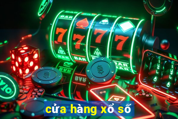 cửa hàng xổ số