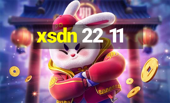 xsdn 22 11