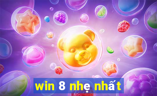 win 8 nhẹ nhất