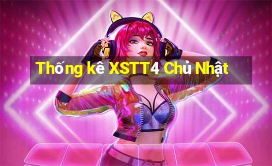 Thống kê XSTT4 Chủ Nhật