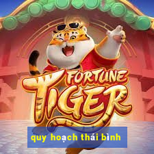 quy hoạch thái bình