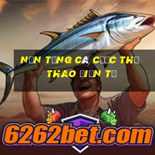 Nền tảng cá cược thể thao điện tử