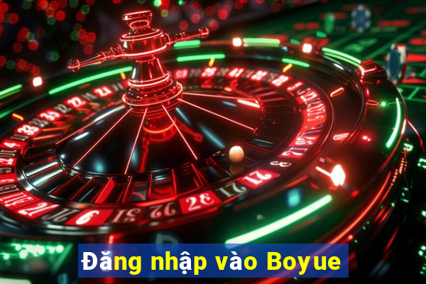 Đăng nhập vào Boyue