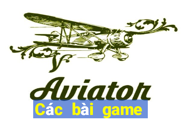 Các bài game bài địa phương