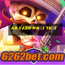 ag yabo người thật