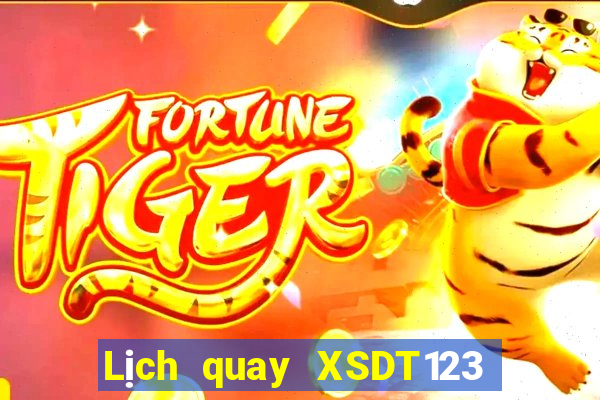 Lịch quay XSDT123 ngày thứ sáu