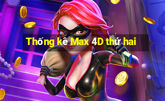 Thống kê Max 4D thứ hai