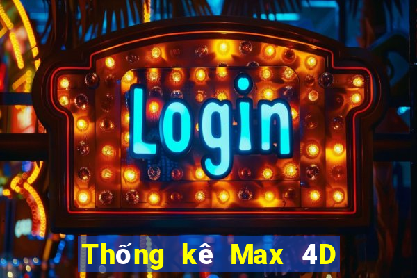 Thống kê Max 4D thứ hai