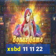 xsbd 11 11 22