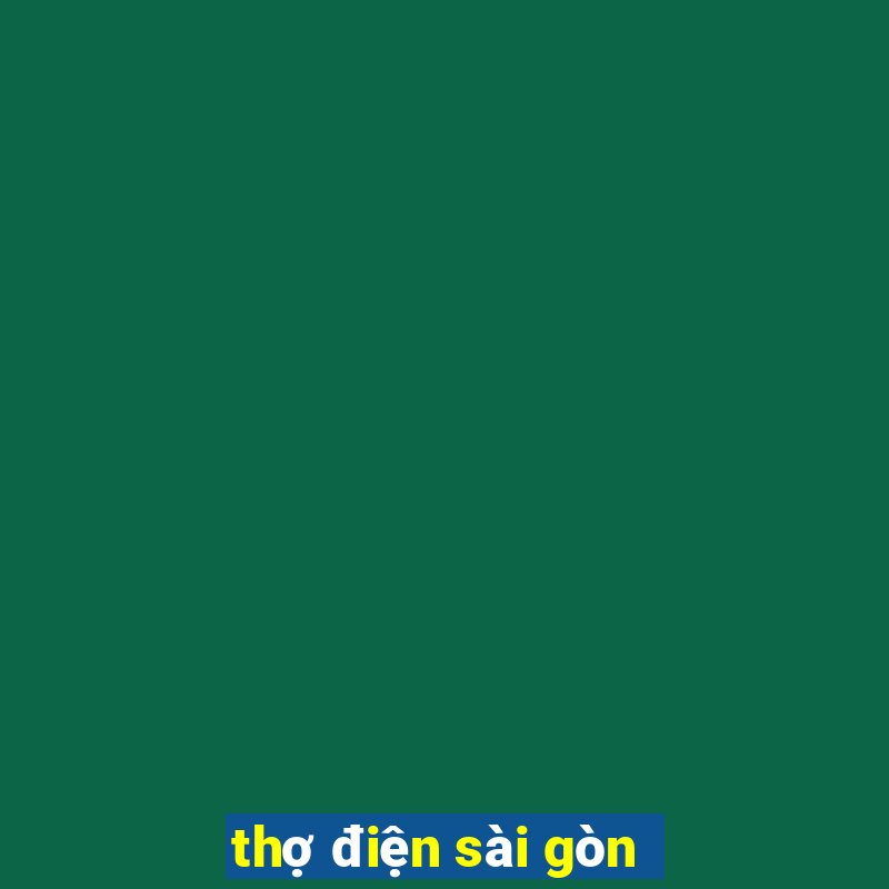 thợ điện sài gòn