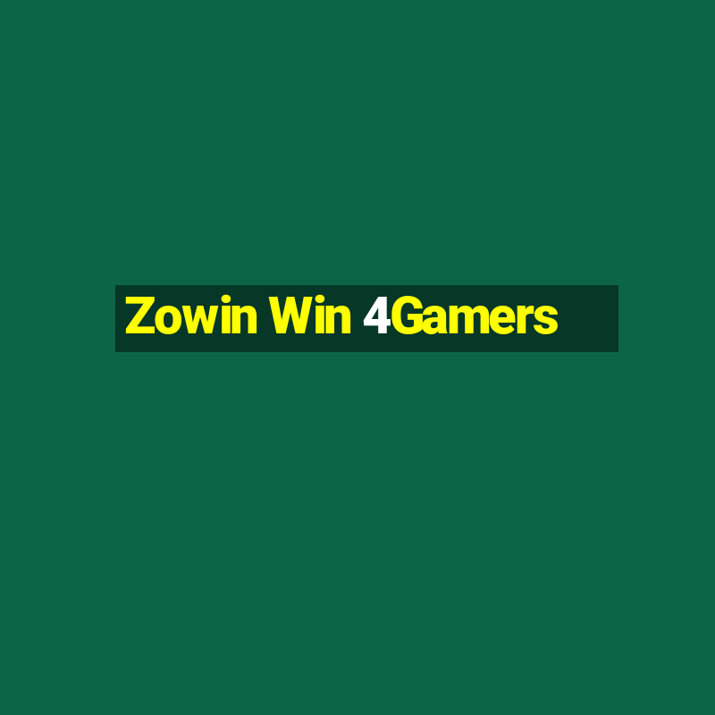 Zowin Win 4Gamers