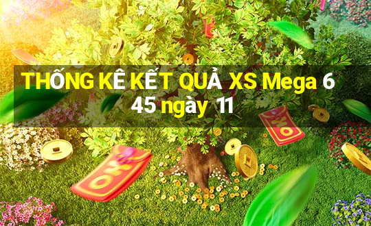 THỐNG KÊ KẾT QUẢ XS Mega 6 45 ngày 11