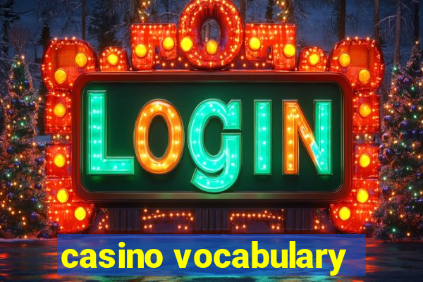 casino vocabulary