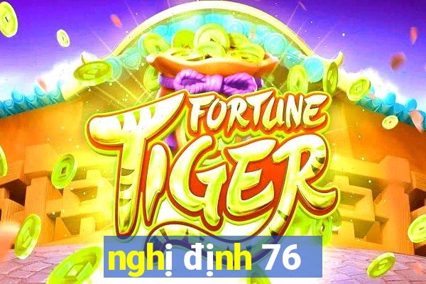 nghị định 76