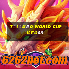 tỷ lệ kèo world cup keo88